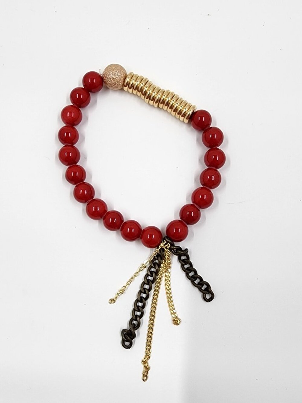 The Lace Project Beaded Stretch Bracelet